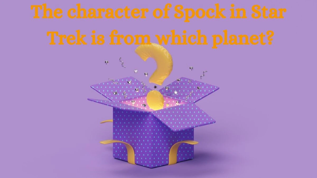 The character of Spock in Star Trek is from which planet? Amazon Quiz Answer Today August 31, 2024