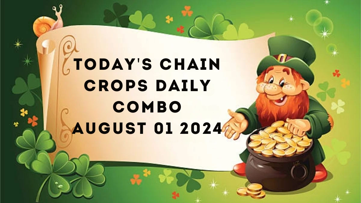 Today's Chain Crops Daily Combo August 01 2024 - Claim the Answer Here!