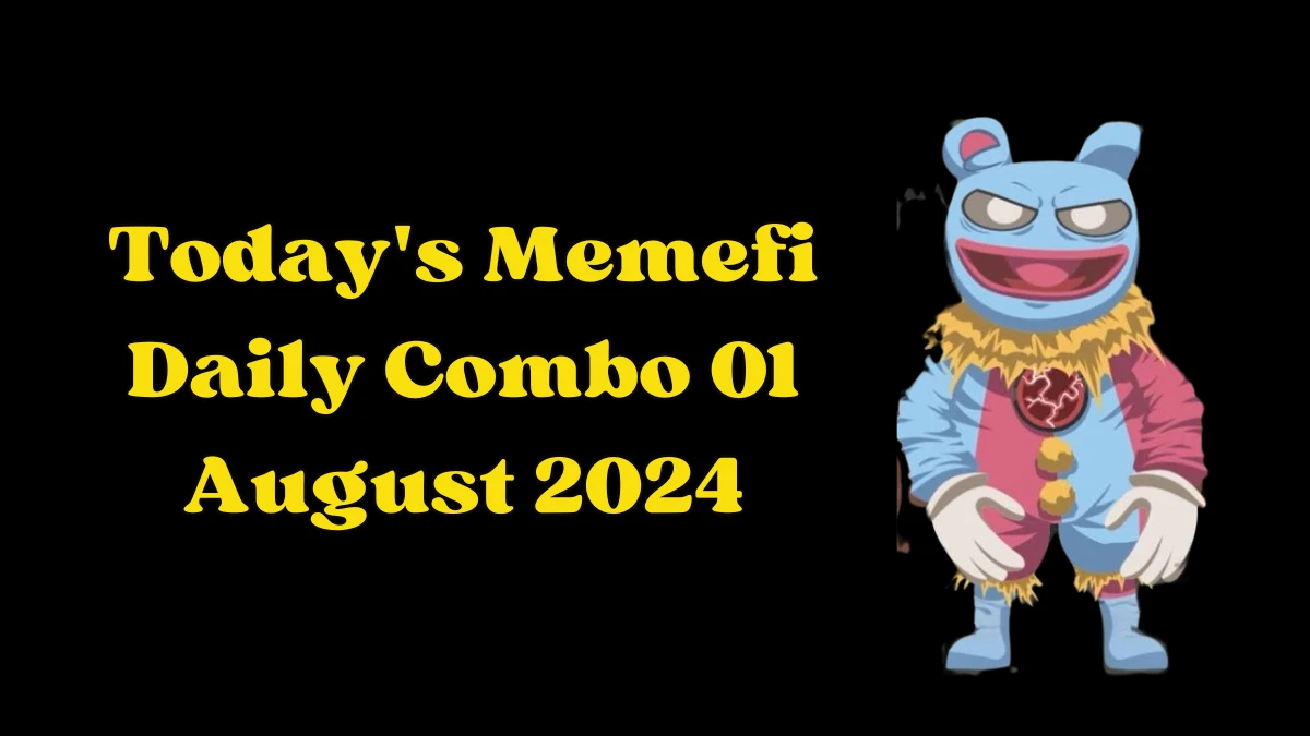 Today's Memefi Daily Combo 01 August 2024