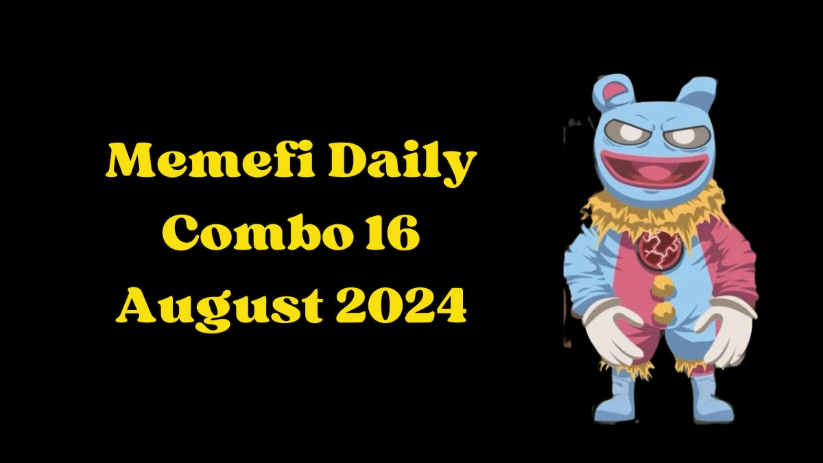 Today's Memefi Daily Combo 16 August 2024