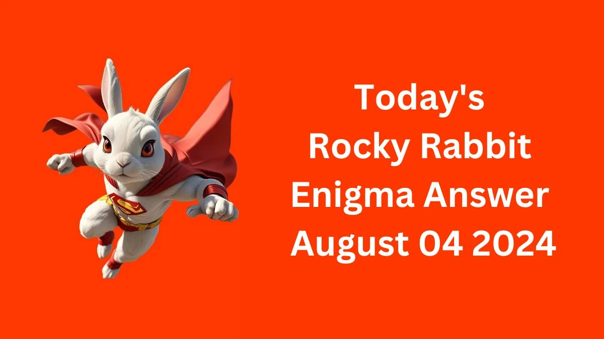 Today's Rocky Rabbit Enigma Answer August 04 2024