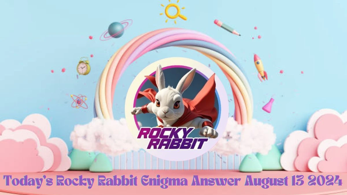 Today's Rocky Rabbit Enigma Answer August 13 2024 - 12 Secret Words Revealed!