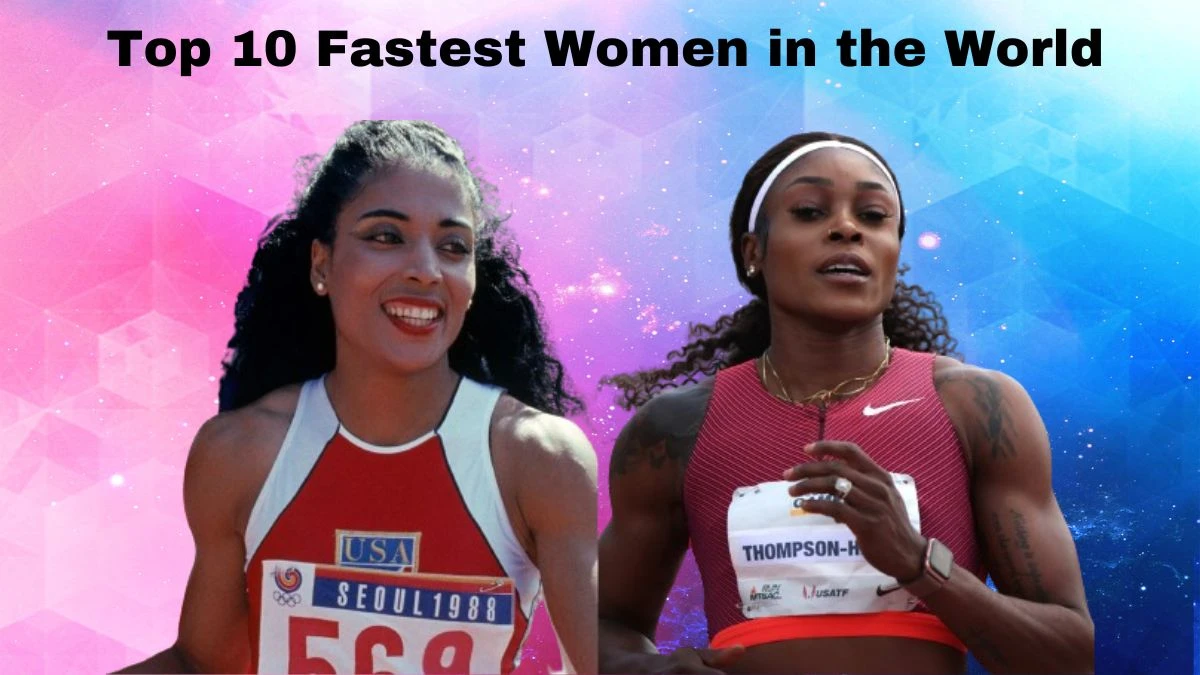 Top 10 Fastest Women in the World in 100m and 200m