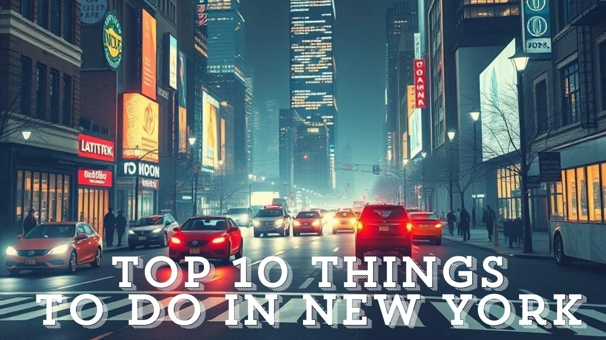 Top 10 Things to Do in New York - A Guide Travel Lovers!