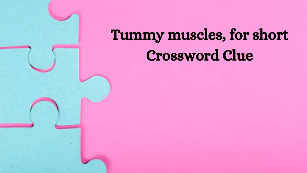 Tummy muscles, for short Daily Themed Crossword Clue Puzzle Answer from August 12, 2024