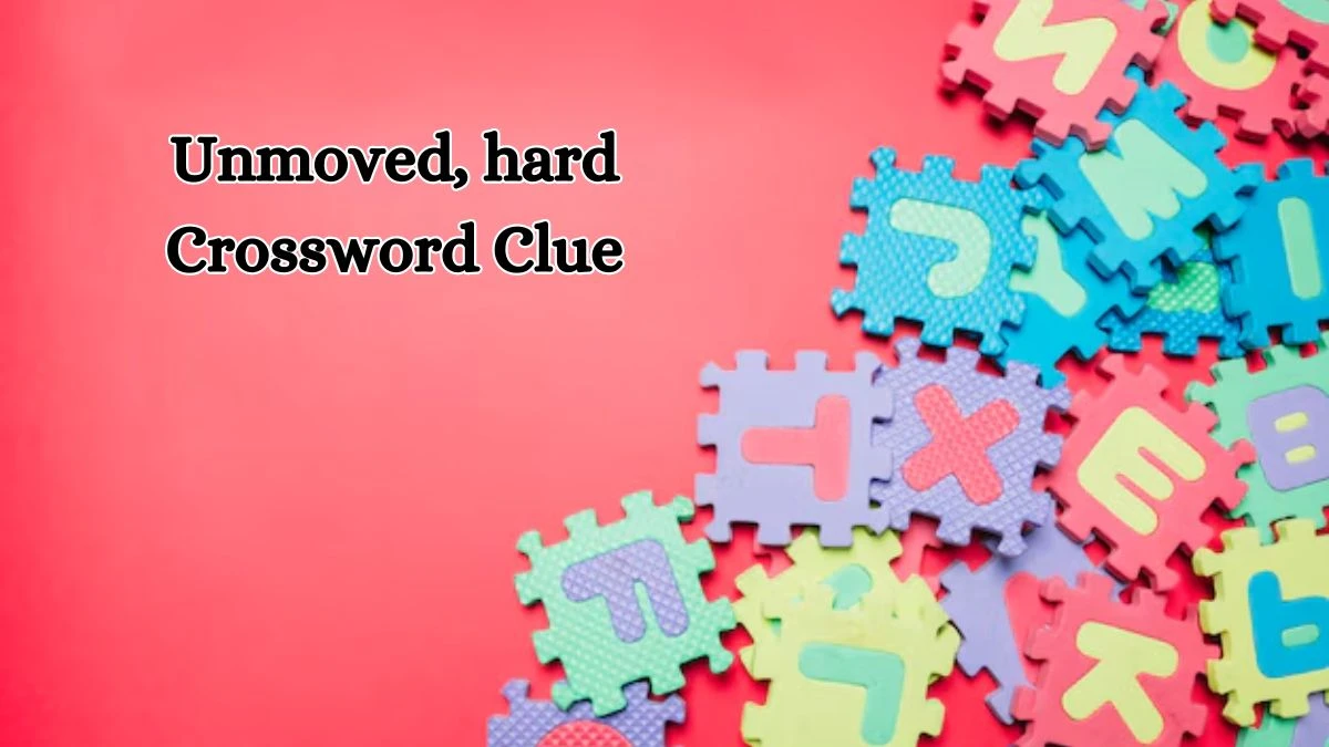 Unmoved, hard Puzzle Page Crossword Clue Puzzle Answer from August 17, 2024