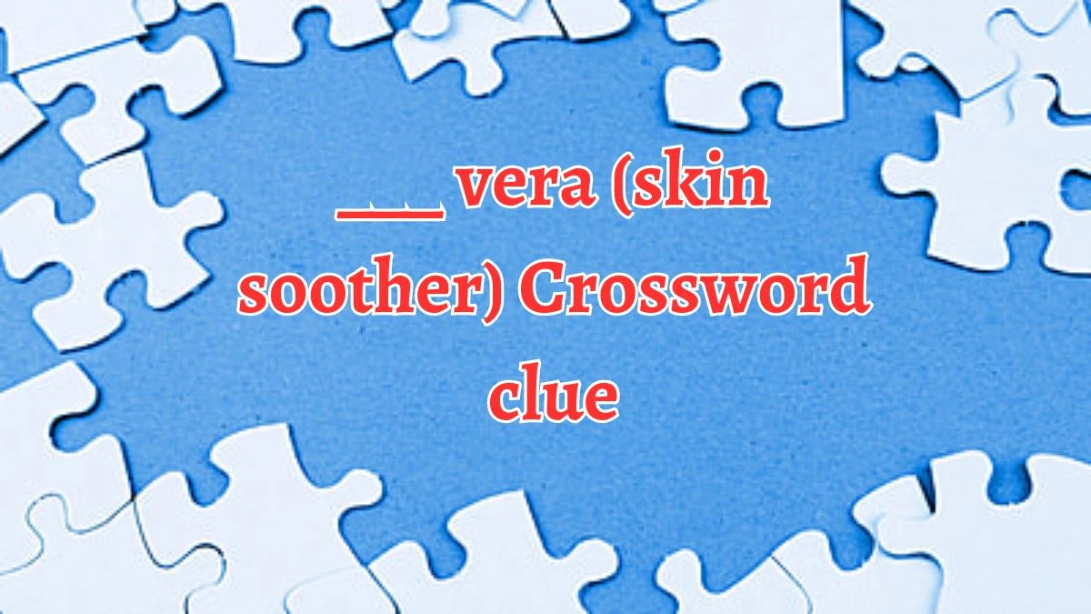 ___ vera (skin soother) Daily Themed Crossword Clue Puzzle Answer from August 20, 2024