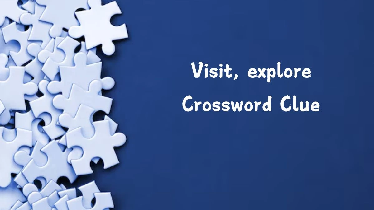 Visit, explore Puzzle Page Crossword Clue Answer from August 11, 2024