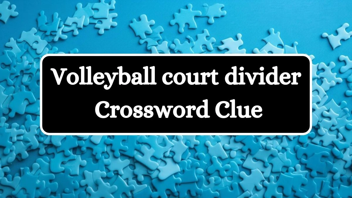 LA Times Volleyball court divider Crossword Clue Puzzle Answer from August 08, 2024