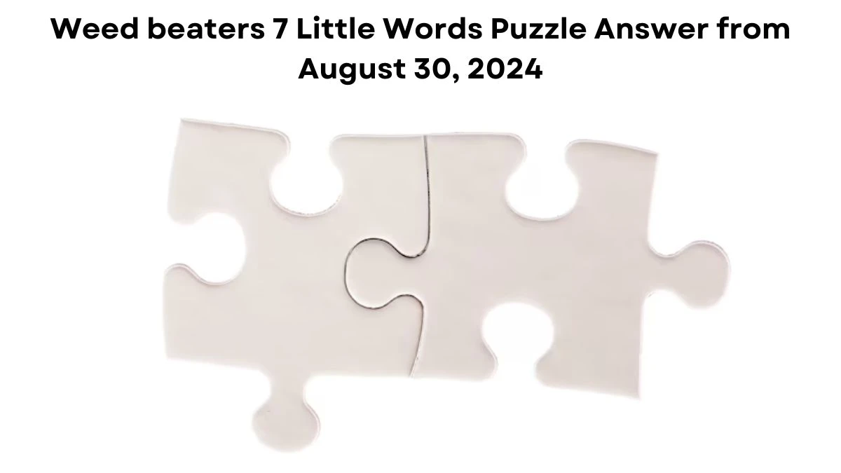 Weed beaters 7 Little Words Puzzle Answers from August 30, 2024