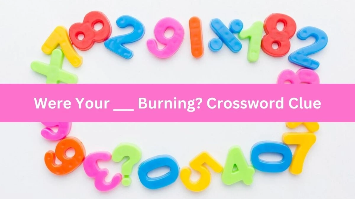 LA Times Were Your ___ Burning? Crossword Clue Puzzle Answer from August 21, 2024