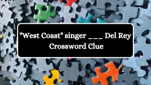 West Coast singer ___ Del Rey Daily Themed Crossword Clue Puzzle Answer from August 12, 2024