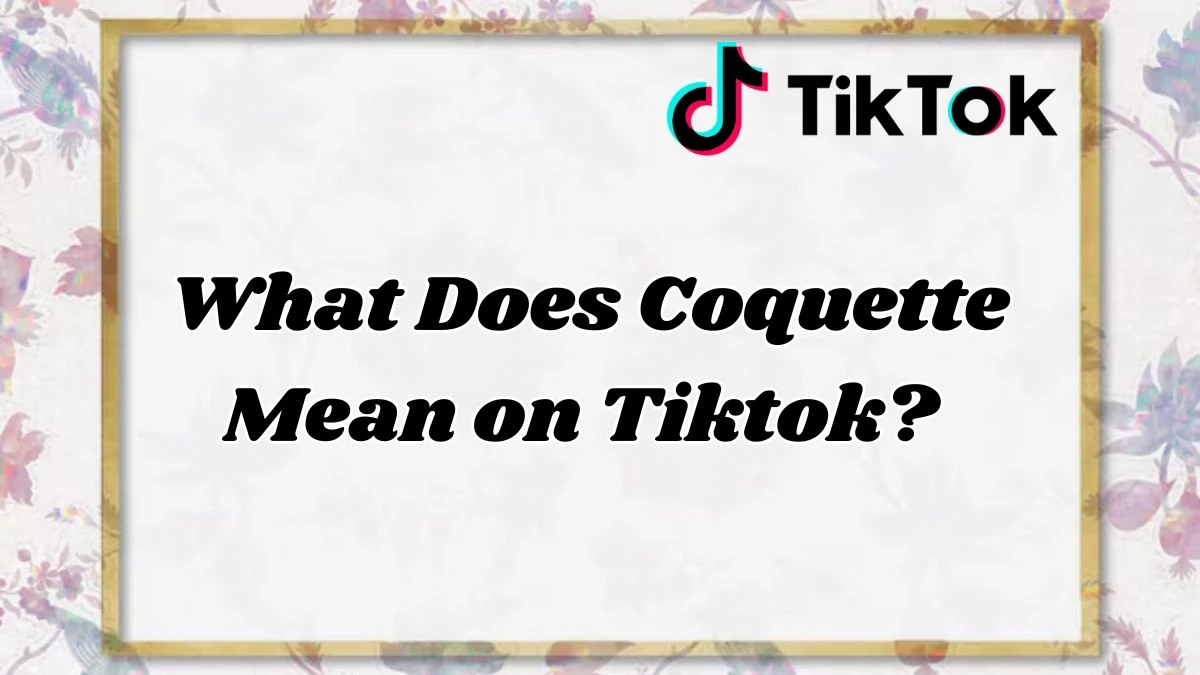 What Does Coquette Mean on Tiktok? Meaning of Coquette on Tiktok