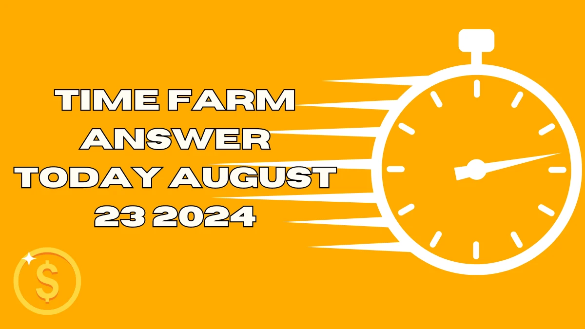 When did the last bitcoin halving happen? Time Farm Answer Today August