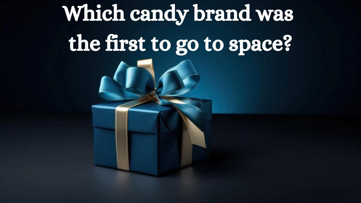 Which candy brand was the first to go to space? Amazon Quiz Answer Today August 31, 2024