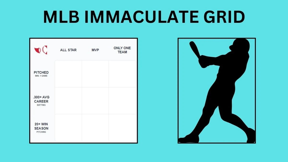 Which MLB player to have achieved a 20+ win season and an MVP award in the same year? MLB Immaculate Grid Answers for August 03 2024