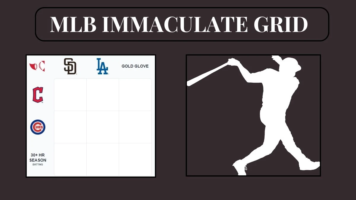 Which MLB player who fits both criteria of having had a season with 30+ home runs and winning a Gold Glove award? MLB Immaculate Grid Answers for August 06 2024