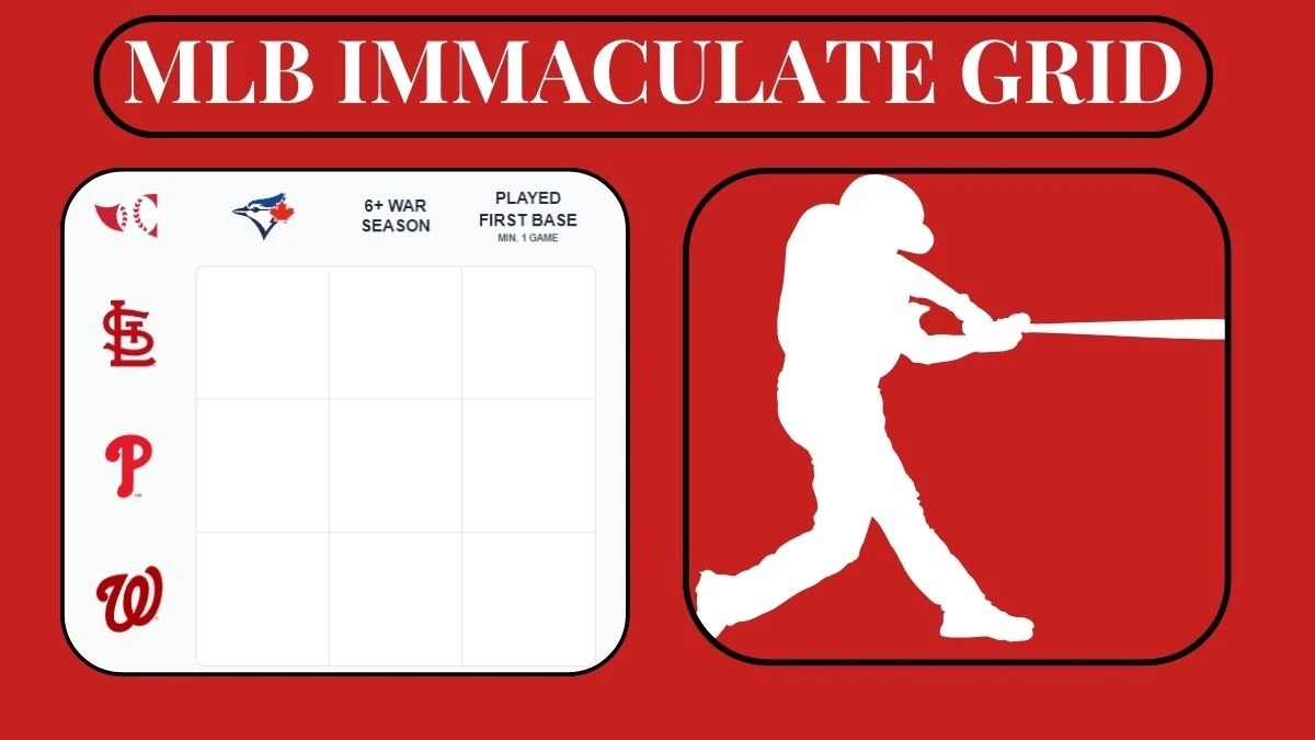 Which MLB player who played with Philadelphia Phillies and Played First Base min. 1 game? MLB Immaculate Grid Answers for August 07 2024