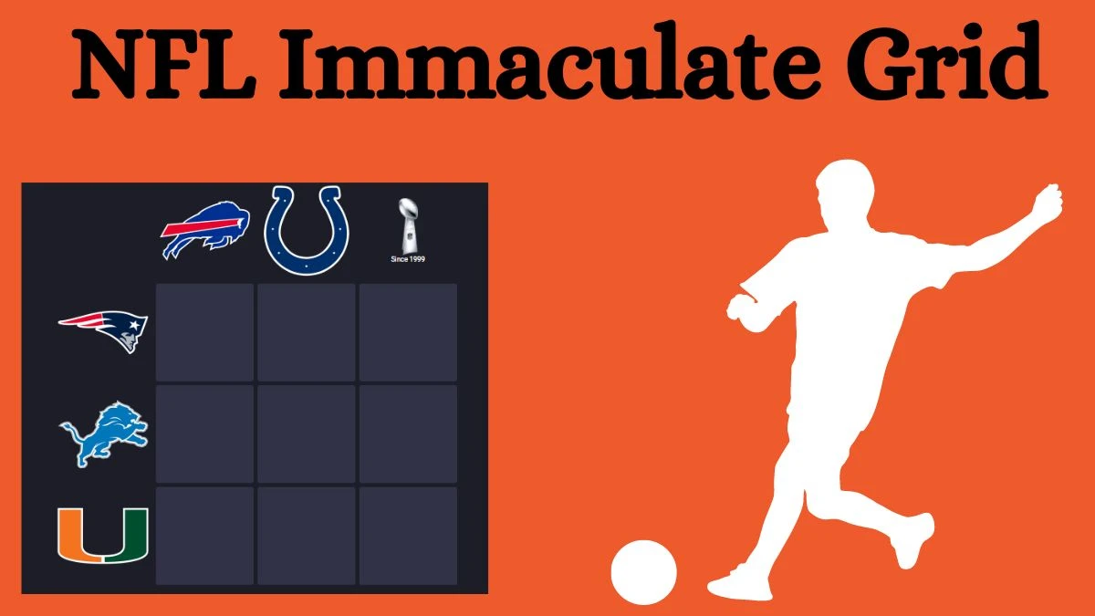 Which NFL players who has played for the New England Patriots and also played for the Since 1999? NFL Immaculate Grid Answers for August 24, 2024