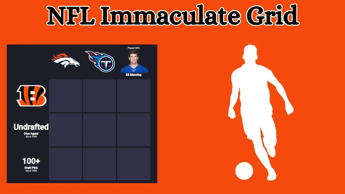 Which NFL players who has played with Eli Manning and also played for the 100+ Draft Pick Since 1999? NFL Immaculate Grid Answers for August 29, 2024