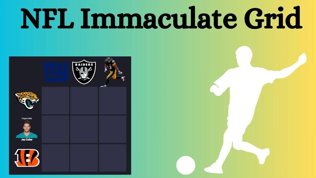 Which NFL players who has played with Jay Cutler and also played for the New York Giants? NFL Immaculate Grid Answers for August 27, 2024