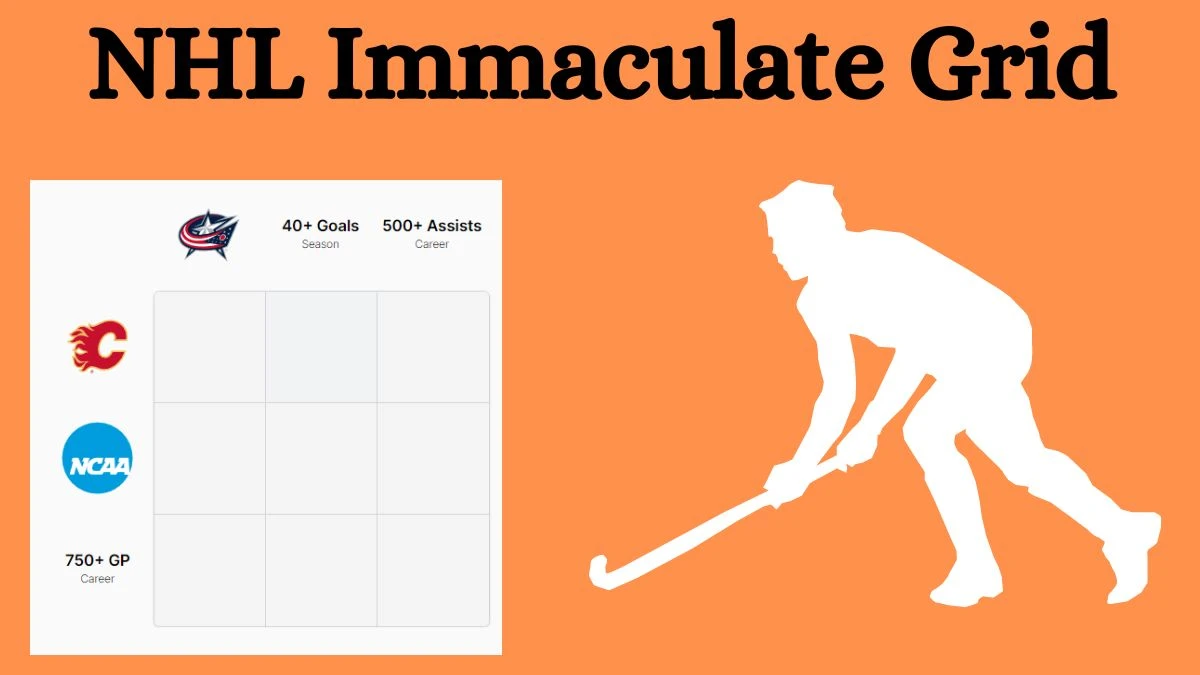 Which NHL player who has played for the 750+ GP Career and 500+ Assists Career? NHL Immaculate Grid Answers for August 31, 2024