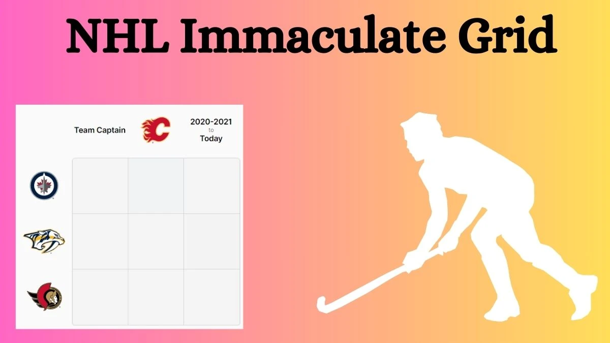 Which NHL player who has played for the Winnipeg Jets and also played for the season 2020-2021 to Today? NHL Immaculate Grid Answers for August 01, 2024