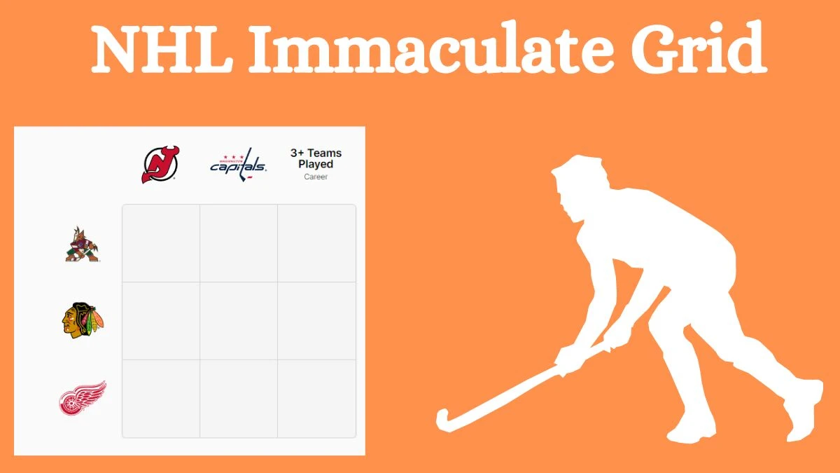 Which NHL player who played for the Detroit Red Wings and 3+ Teams Played Career? NHL Immaculate Grid Answers for August 14, 2024