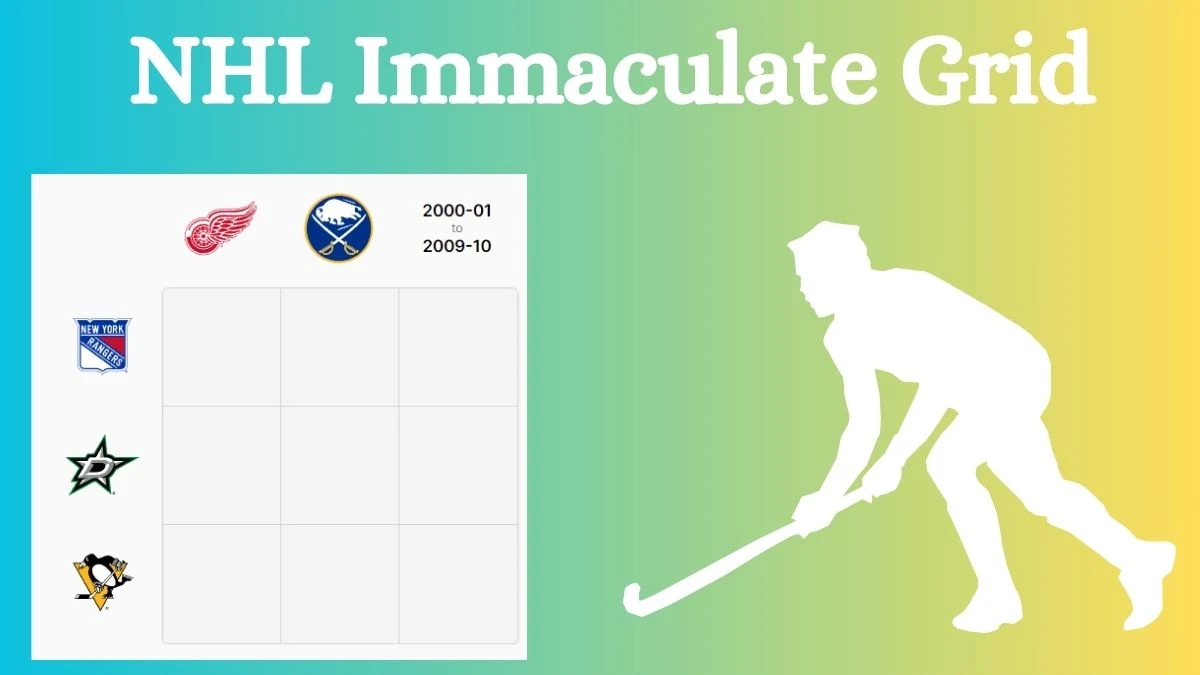 Which NHL player who played for the New York Rangers and 2000-01 to 2009-10? NHL Immaculate Grid Answers for August 21, 2024