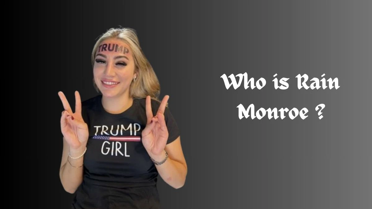 Who is Rain Monroe? A Woman from the U.K. Tattoos Trump on Her Forehead