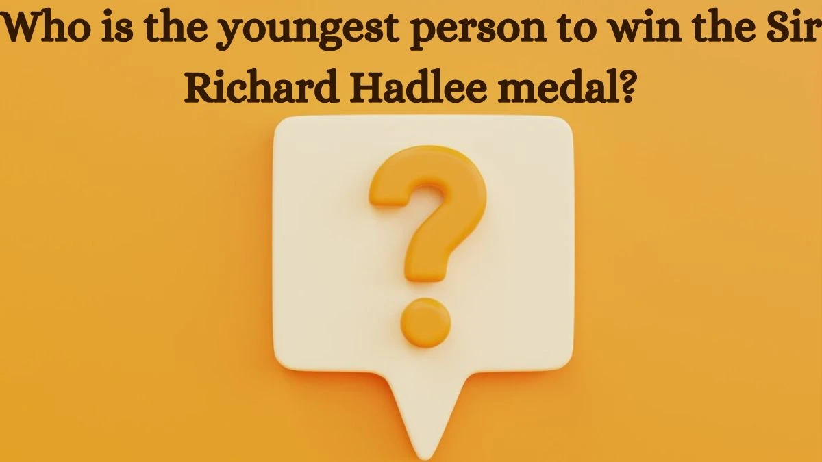 Who is the youngest person to win Sir Richard Hadlee medal? Amazon Quiz Answer Today August 27, 2024