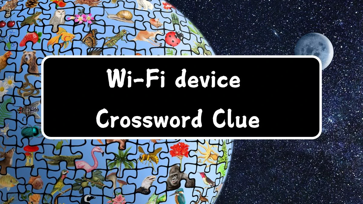 LA Times Wi-Fi device Crossword Clue Puzzle Answer from August 06, 2024