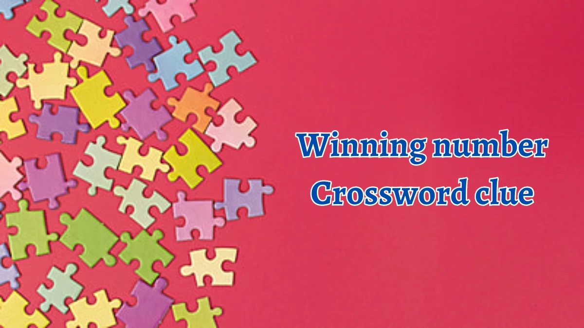 Winning number Daily Themed Crossword Clue Puzzle Answer from August 20, 2024