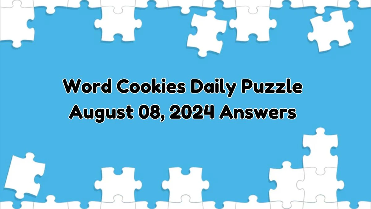 Word Cookies Daily Puzzle August 08, 2024 Answers