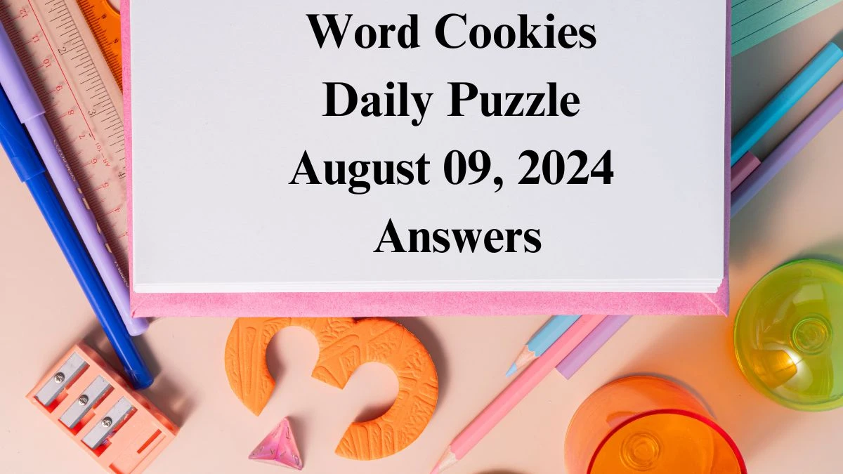 Word Cookies Daily Puzzle August 09, 2024 Answers