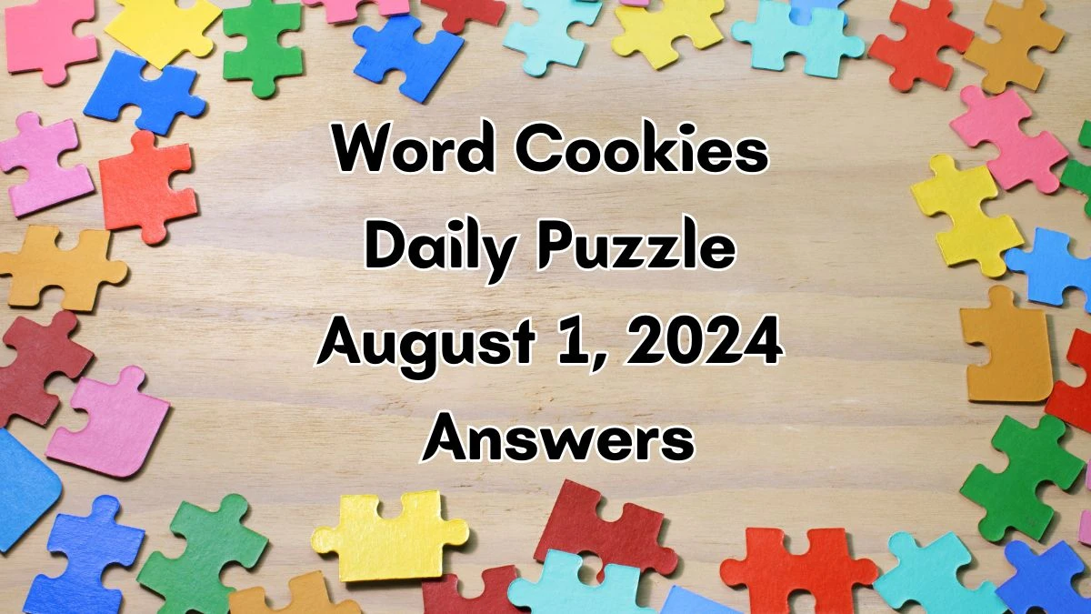 Word Cookies Daily Puzzle August 1, 2024 Answers