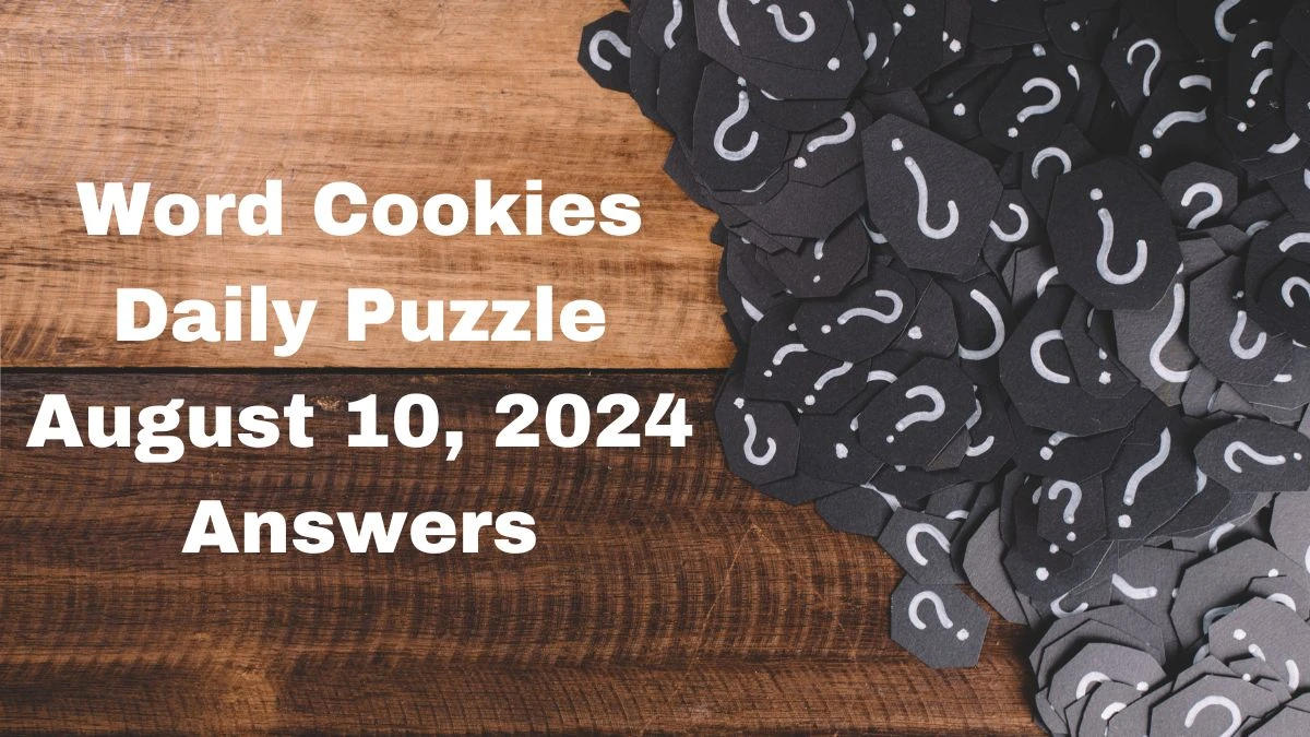 Word Cookies Daily Puzzle August 10, 2024 Answers