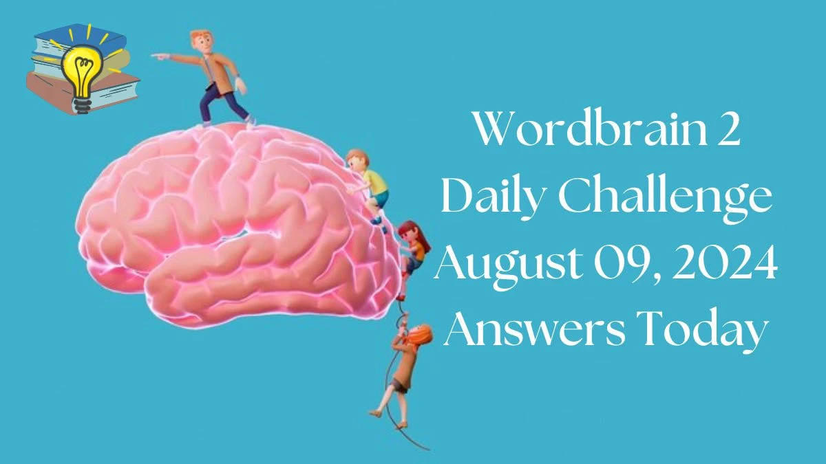 Wordbrain 2 Daily Challenge August 09, 2024 Answers Today