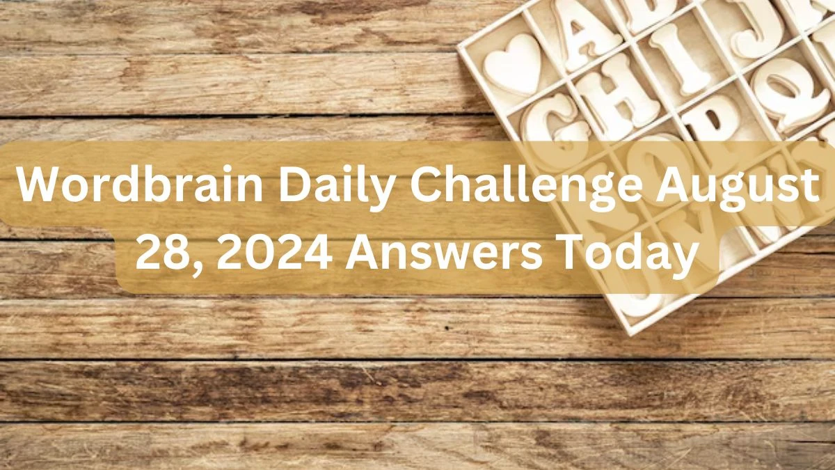 Wordbrain Daily Challenge August 28, 2024 Answers Today