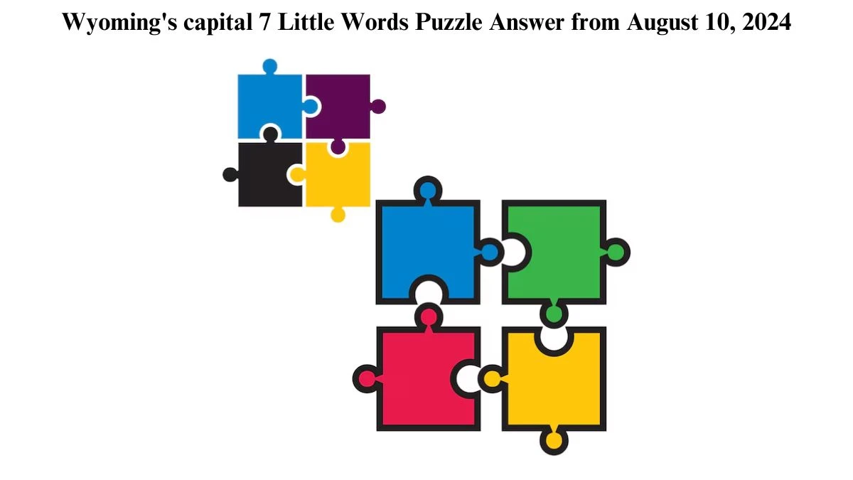 Wyoming's capital 7 Little Words Puzzle Answer from August 10, 2024