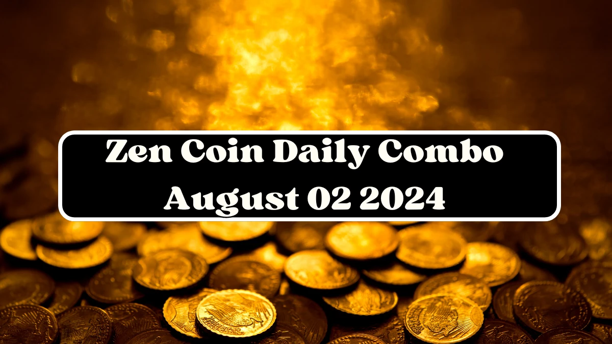 Zen Coin Daily Combo August 02 2024