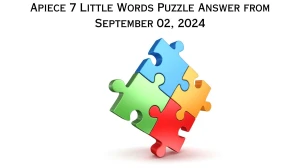 Apiece 7 Little Words Puzzle Answers from September 02, 2024