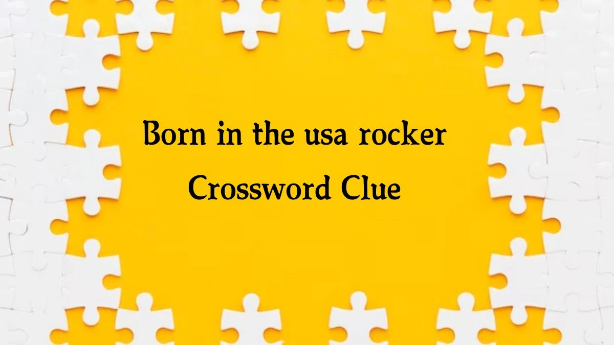 Born in the usa rocker 7 Little Words Puzzle Answer from September 18, 2024