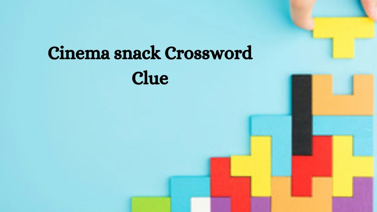 Cinema snack Irish Daily Mail Quick Crossword Clue Puzzle Answer from September 25, 2024