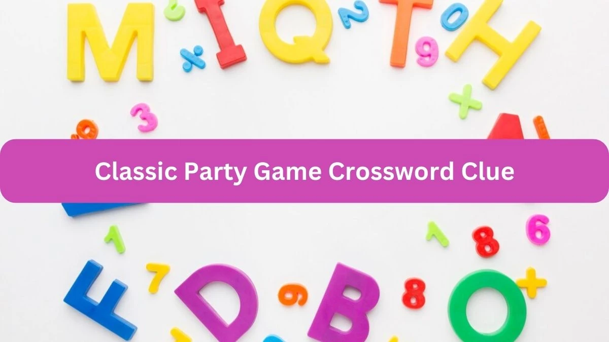 Classic Party Game NYT Crossword Clue Puzzle Answer on September 21, 2024