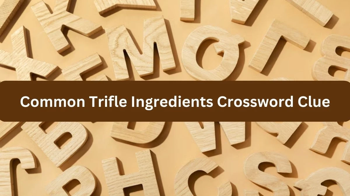 Common Trifle Ingredients 7 Little Words Puzzle Answer from September 25, 2024