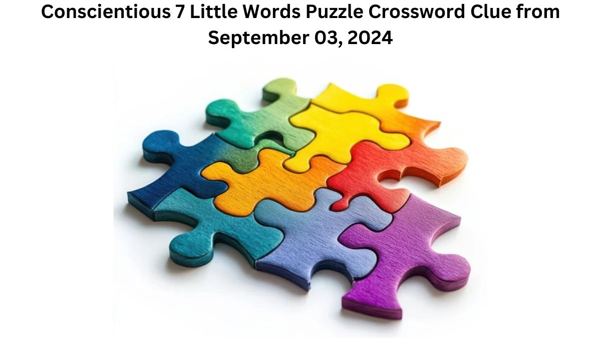 Conscientious 7 Little Words Puzzle Answer from September 03, 2024