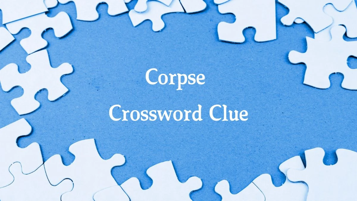 Irish Daily Mail Quick Corpse Crossword Clue Puzzle Answer from October 01, 2024