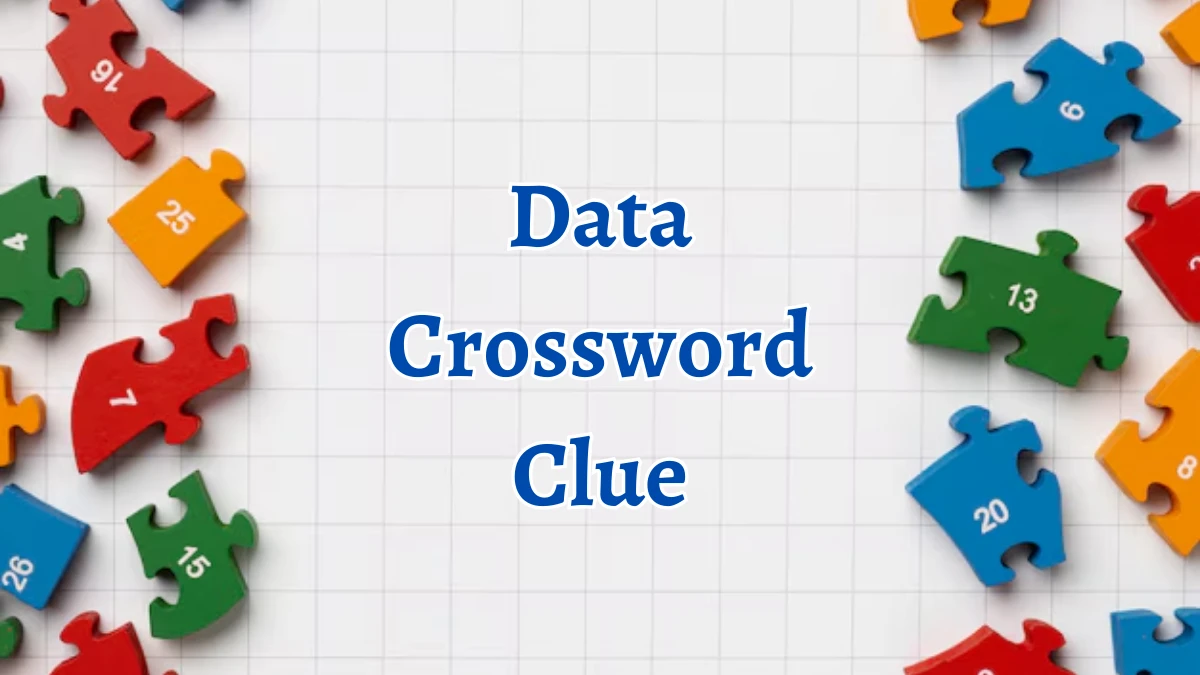 Data Irish Daily Mail Quick Crossword Clue Puzzle Answer from September 22, 2024