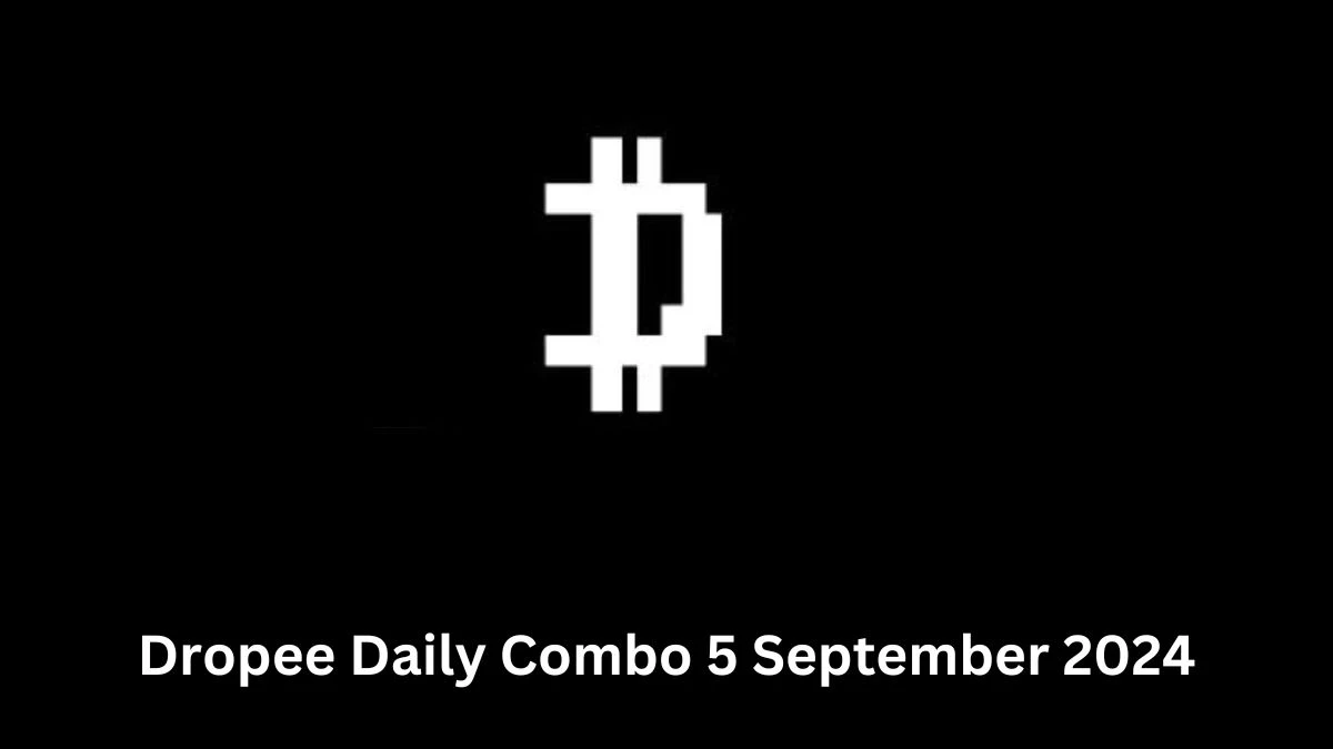 Dropee Daily Combo 5 September 2024